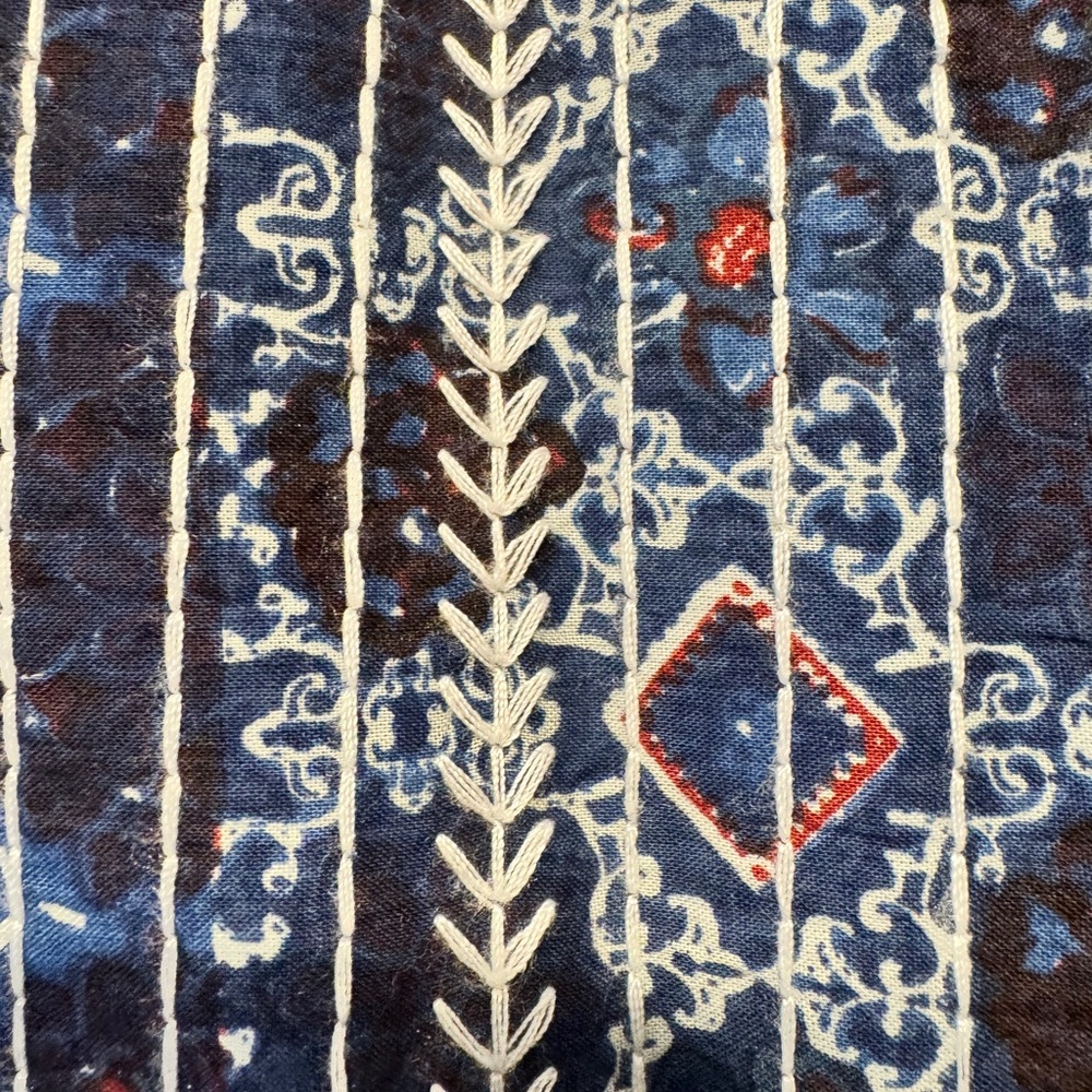Lucky Brand Embroidered kimono Style Jacket - Picture 9 of 9